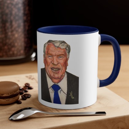 Pittsburgh Steeler Great Coach John Madden Coffee Mug, 11oz