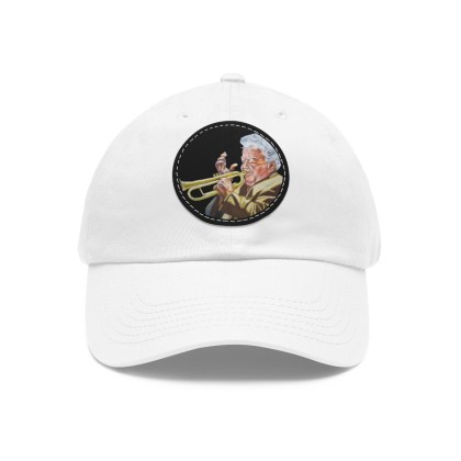 The Trumpeter Dad Hat with Leather Patch (Round)