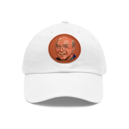 Commentator Dick Vitale Dad Hat with Leather Patch (Round)