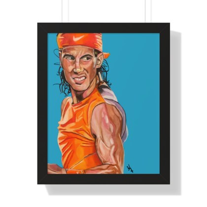 Framed Vertical Rafa Nadal Poster
