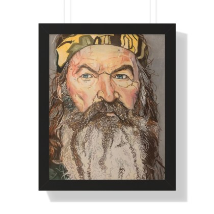 Framed Vertical Duck Dynasty's Phil Robertson Poster