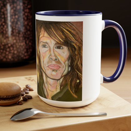 Ceramic Steven Tyler Coffee Mugs, 15oz