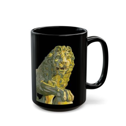 Black Ceramic The Lion King Mug (11oz, 15oz)
