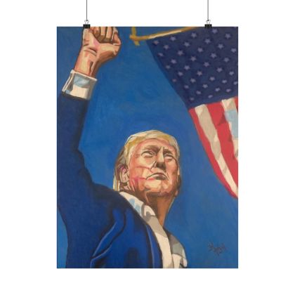Trump For America Pastel Print