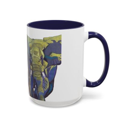 Elephant Running Free, 11oz, 15oz